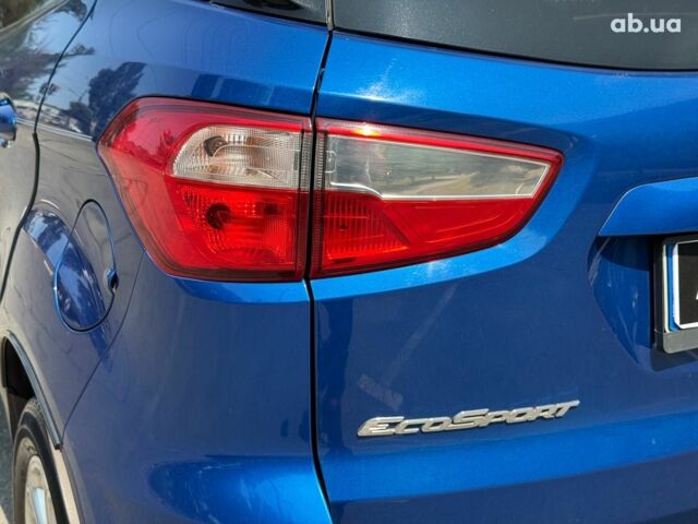 Синій Форд Екоспорт, об'ємом двигуна 1 л та пробігом 61 тис. км за 10990 $, фото 9 на Automoto.ua