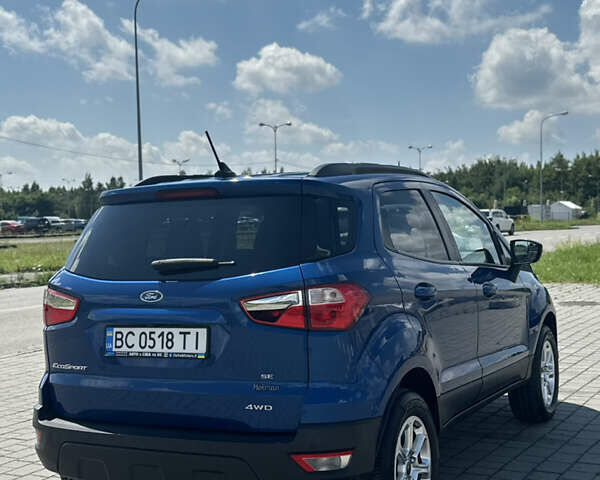 Синий Форд Экоспорт, объемом двигателя 1.99 л и пробегом 123 тыс. км за 11200 $, фото 9 на Automoto.ua