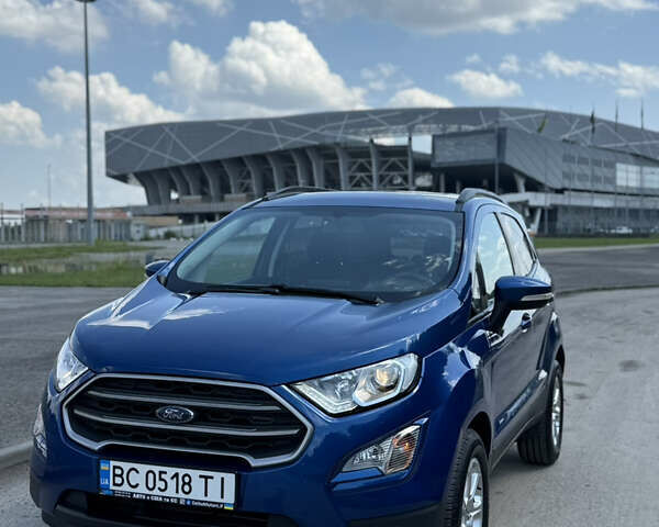 Синий Форд Экоспорт, объемом двигателя 1.99 л и пробегом 123 тыс. км за 11200 $, фото 2 на Automoto.ua