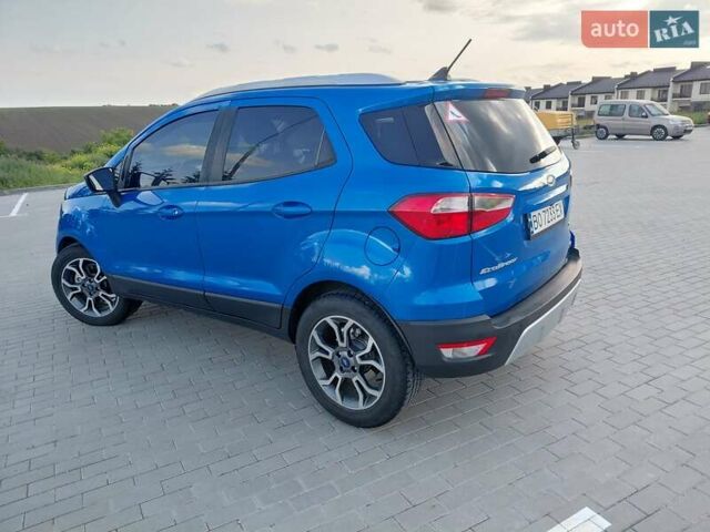 Синий Форд Экоспорт, объемом двигателя 1 л и пробегом 88 тыс. км за 10700 $, фото 5 на Automoto.ua