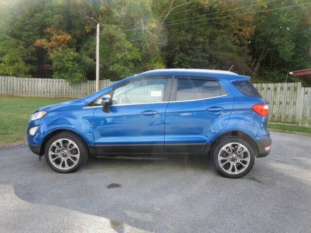 Синий Форд Экоспорт, объемом двигателя 1 л и пробегом 37 тыс. км за 5600 $, фото 3 на Automoto.ua