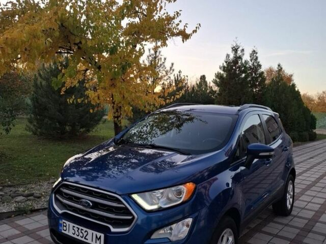 Синий Форд Экоспорт, объемом двигателя 2 л и пробегом 65 тыс. км за 13000 $, фото 6 на Automoto.ua