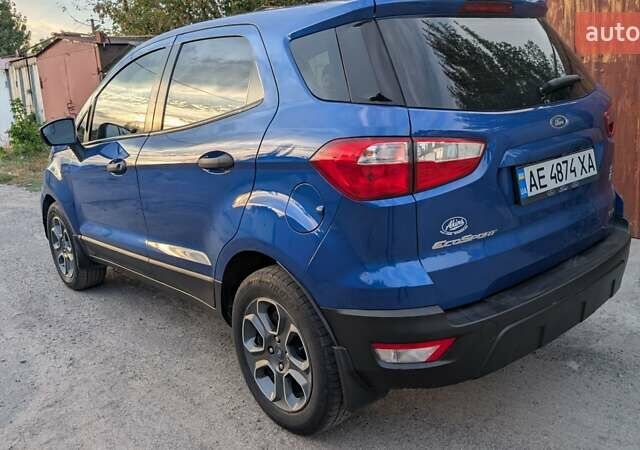 Синий Форд Экоспорт, объемом двигателя 1 л и пробегом 104 тыс. км за 12900 $, фото 8 на Automoto.ua