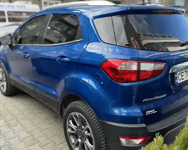 Синий Форд Экоспорт, объемом двигателя 2 л и пробегом 104 тыс. км за 12000 $, фото 6 на Automoto.ua