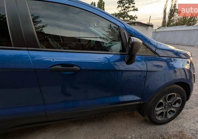 Синий Форд Экоспорт, объемом двигателя 1 л и пробегом 104 тыс. км за 12900 $, фото 9 на Automoto.ua