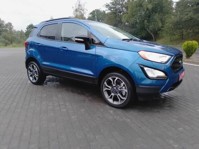 Синий Форд Экоспорт, объемом двигателя 2 л и пробегом 95 тыс. км за 12500 $, фото 3 на Automoto.ua