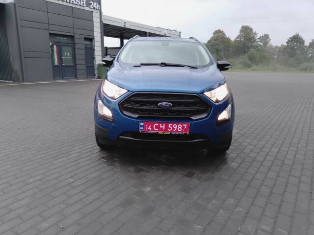 Синий Форд Экоспорт, объемом двигателя 2 л и пробегом 95 тыс. км за 12500 $, фото 2 на Automoto.ua