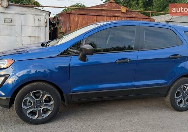 Синий Форд Экоспорт, объемом двигателя 1 л и пробегом 104 тыс. км за 12900 $, фото 3 на Automoto.ua