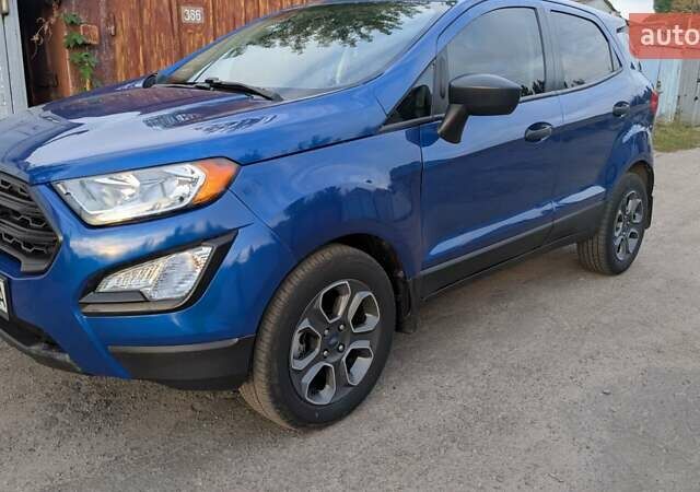 Синий Форд Экоспорт, объемом двигателя 1 л и пробегом 104 тыс. км за 12900 $, фото 7 на Automoto.ua