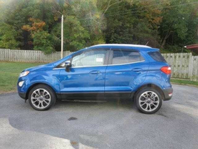 Синий Форд Экоспорт, объемом двигателя 1 л и пробегом 89 тыс. км за 8000 $, фото 5 на Automoto.ua