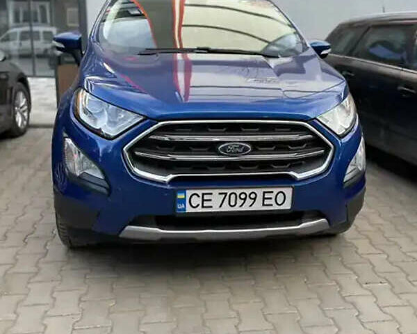 Синий Форд Экоспорт, объемом двигателя 2 л и пробегом 104 тыс. км за 12000 $, фото 2 на Automoto.ua