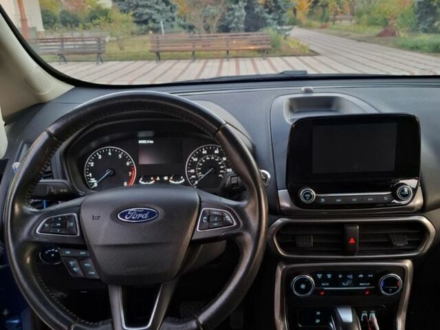 Синий Форд Экоспорт, объемом двигателя 2 л и пробегом 65 тыс. км за 13000 $, фото 5 на Automoto.ua