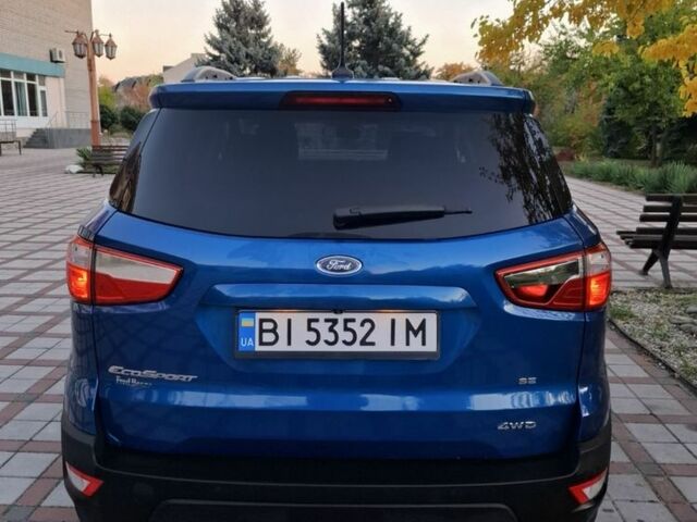Синий Форд Экоспорт, объемом двигателя 2 л и пробегом 65 тыс. км за 13000 $, фото 10 на Automoto.ua