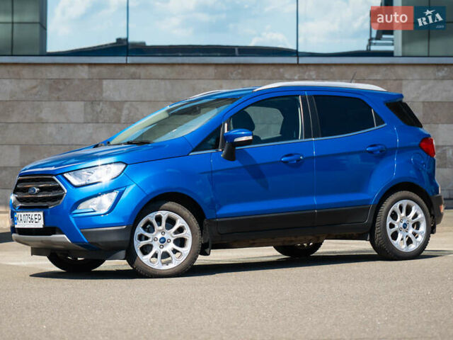 Форд Экоспорт 2020 в Киеве на Automoto.ua Синий Форд Экоспорт, объемом двигателя 1 л и пробегом 51 тыс. км за 15900 $, фото 5 на Automoto.ua