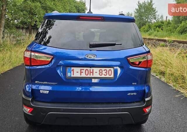 Синій Форд Екоспорт, об'ємом двигуна 2 л та пробігом 82 тис. км за 12500 $, фото 2 на Automoto.ua