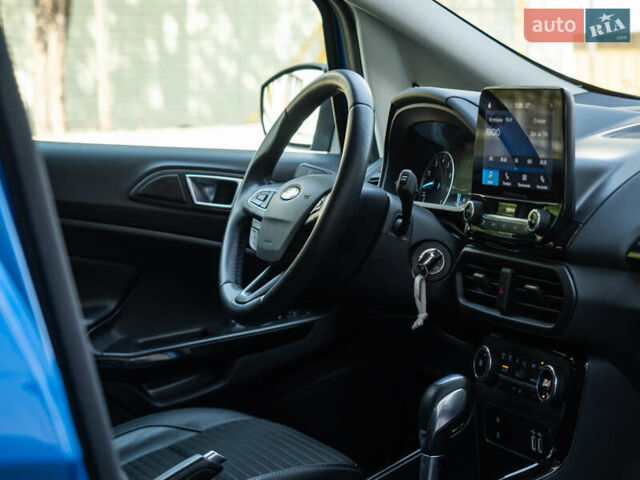 Форд Экоспорт 2020 в Киеве на Automoto.ua Синий Форд Экоспорт, объемом двигателя 1 л и пробегом 51 тыс. км за 15900 $, фото 12 на Automoto.ua