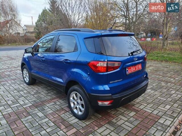 Синий Форд Экоспорт, объемом двигателя 2 л и пробегом 69 тыс. км за 12900 $, фото 11 на Automoto.ua