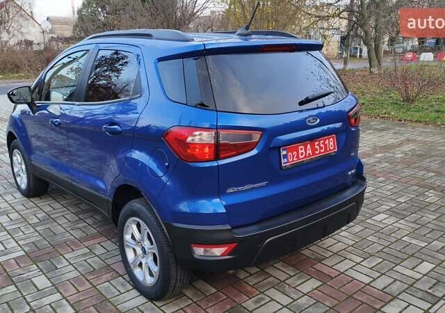 Синий Форд Экоспорт, объемом двигателя 2 л и пробегом 69 тыс. км за 12900 $, фото 12 на Automoto.ua