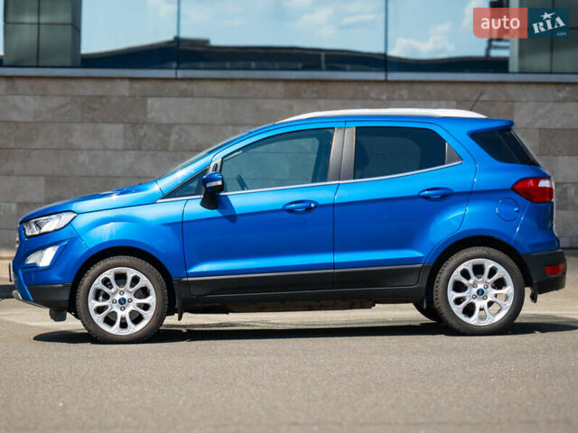 Форд Экоспорт 2020 в Киеве на Automoto.ua Синий Форд Экоспорт, объемом двигателя 1 л и пробегом 51 тыс. км за 15900 $, фото 4 на Automoto.ua