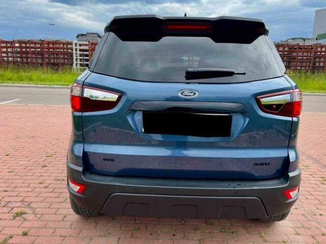 Синий Форд Экоспорт, объемом двигателя 2 л и пробегом 87 тыс. км за 9100 $, фото 6 на Automoto.ua