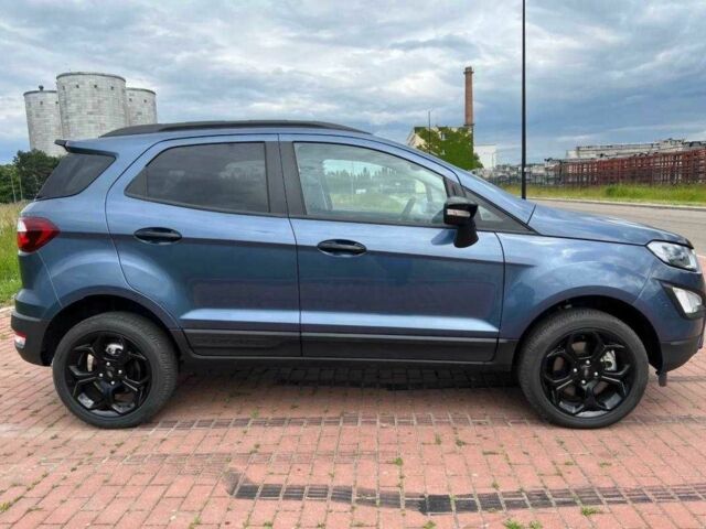 Синий Форд Экоспорт, объемом двигателя 2 л и пробегом 87 тыс. км за 9100 $, фото 3 на Automoto.ua