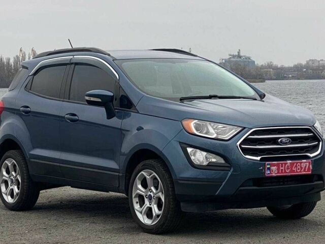 Синий Форд Экоспорт, объемом двигателя 2 л и пробегом 90 тыс. км за 13900 $, фото 1 на Automoto.ua