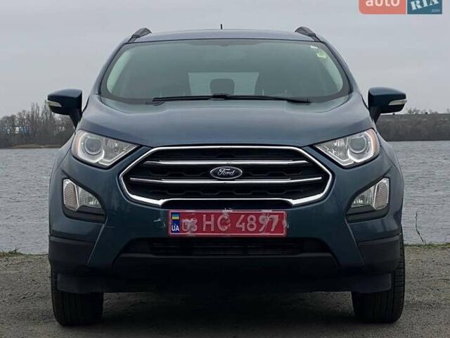 Синий Форд Экоспорт, объемом двигателя 2 л и пробегом 90 тыс. км за 13600 $, фото 2 на Automoto.ua