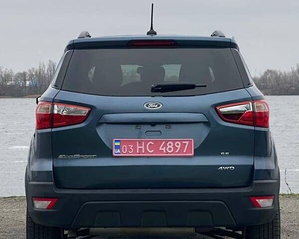 Синий Форд Экоспорт, объемом двигателя 2 л и пробегом 90 тыс. км за 13600 $, фото 7 на Automoto.ua