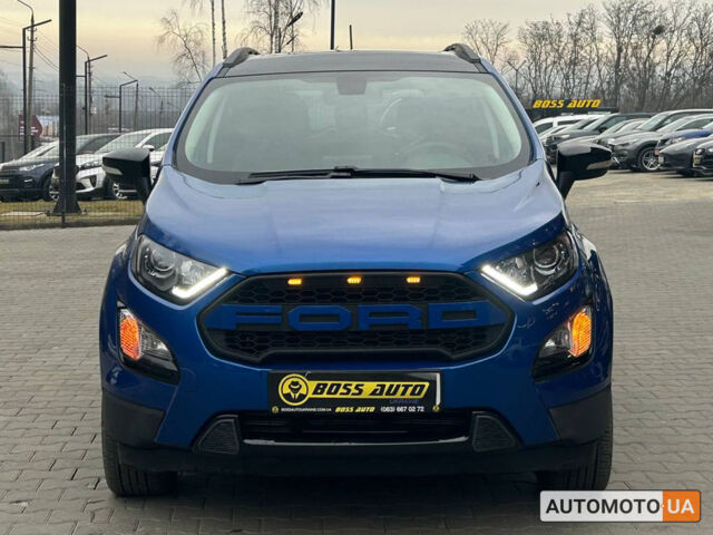 Синій Форд Екоспорт, об'ємом двигуна 2 л та пробігом 5 тис. км за 17200 $, фото 1 на Automoto.ua