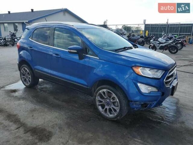 Синий Форд Экоспорт, объемом двигателя 2 л и пробегом 17 тыс. км за 3300 $, фото 5 на Automoto.ua
