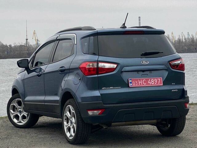 Синий Форд Экоспорт, объемом двигателя 2 л и пробегом 90 тыс. км за 13900 $, фото 2 на Automoto.ua