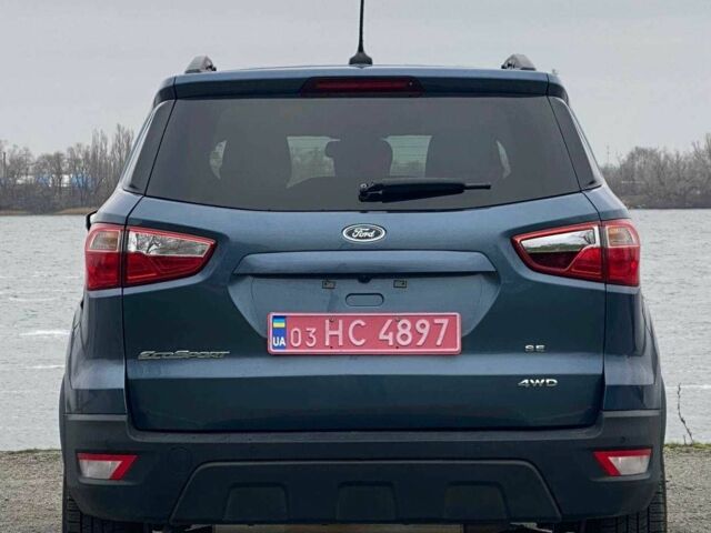 Синий Форд Экоспорт, объемом двигателя 2 л и пробегом 90 тыс. км за 13900 $, фото 6 на Automoto.ua