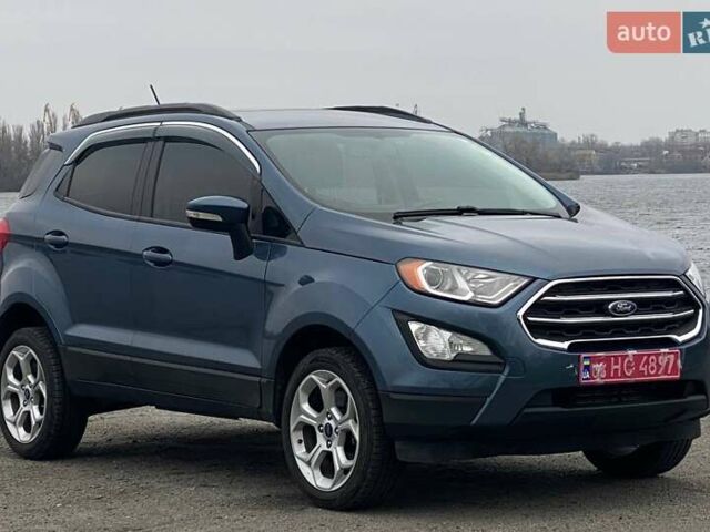 Синий Форд Экоспорт, объемом двигателя 2 л и пробегом 90 тыс. км за 13600 $, фото 1 на Automoto.ua