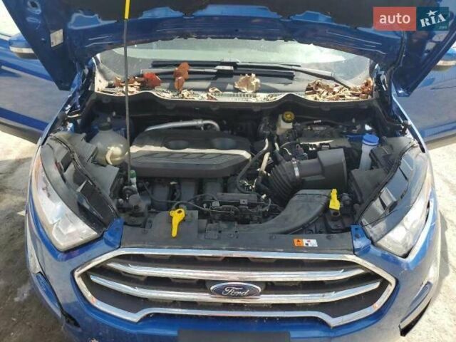 Синий Форд Экоспорт, объемом двигателя 2 л и пробегом 17 тыс. км за 3300 $, фото 1 на Automoto.ua