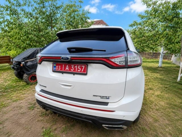 Белый Форд Эдж, объемом двигателя 2 л и пробегом 124 тыс. км за 16018 $, фото 4 на Automoto.ua
