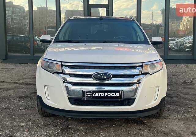 Белый Форд Эдж, объемом двигателя 3.5 л и пробегом 262 тыс. км за 10990 $, фото 1 на Automoto.ua