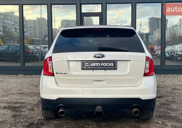 Белый Форд Эдж, объемом двигателя 3.5 л и пробегом 262 тыс. км за 10990 $, фото 4 на Automoto.ua