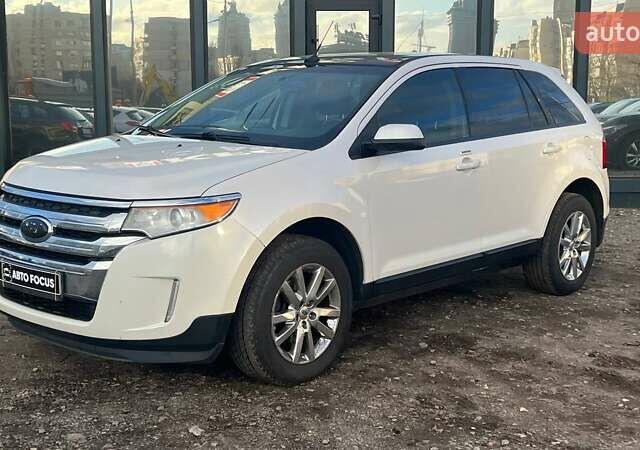 Белый Форд Эдж, объемом двигателя 3.5 л и пробегом 262 тыс. км за 10990 $, фото 2 на Automoto.ua