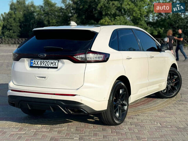 Белый Форд Эдж, объемом двигателя 2 л и пробегом 143 тыс. км за 19200 $, фото 2 на Automoto.ua