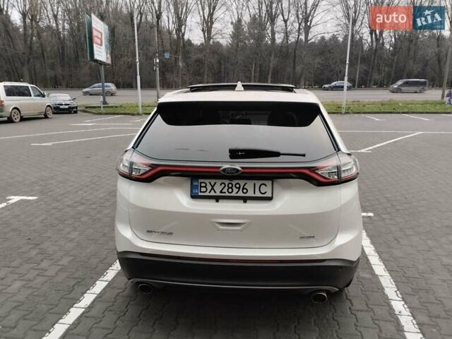 Белый Форд Эдж, объемом двигателя 3.5 л и пробегом 60 тыс. км за 15798 $, фото 6 на Automoto.ua