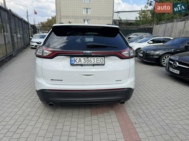 Белый Форд Эдж, объемом двигателя 2 л и пробегом 187 тыс. км за 12999 $, фото 4 на Automoto.ua