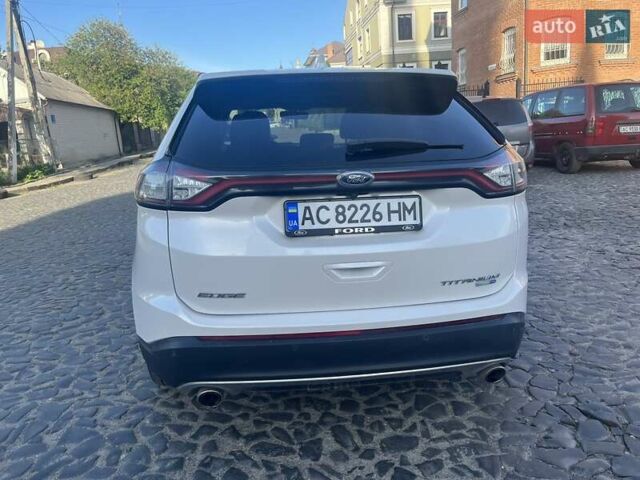 Белый Форд Эдж, объемом двигателя 2 л и пробегом 129 тыс. км за 16000 $, фото 6 на Automoto.ua