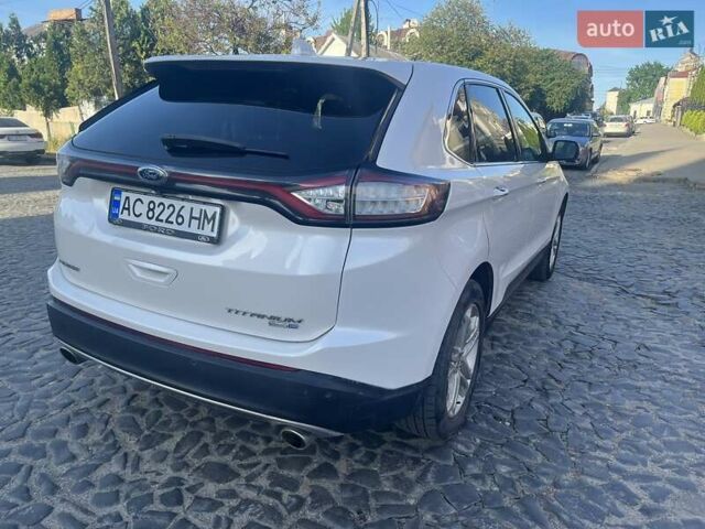 Белый Форд Эдж, объемом двигателя 2 л и пробегом 129 тыс. км за 16000 $, фото 5 на Automoto.ua