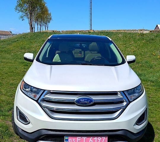 Белый Форд Эдж, объемом двигателя 2 л и пробегом 153 тыс. км за 13500 $, фото 1 на Automoto.ua