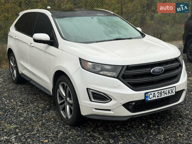 Форд Эдж 2015 в Умани на Automoto.ua Белый Форд Эдж, объемом двигателя 2 л и пробегом 170 тыс. км за 14500 $, фото 1 на Automoto.ua