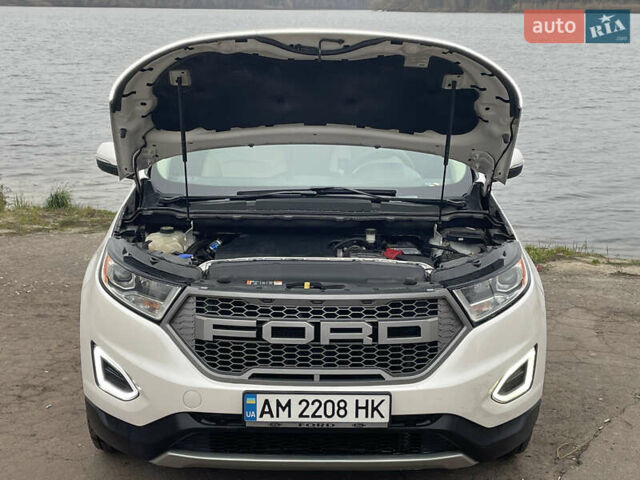 Білий Форд Едж, об'ємом двигуна 3.5 л та пробігом 153 тис. км за 16999 $, фото 15 на Automoto.ua