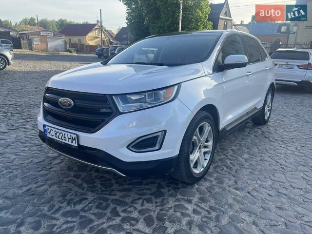 Белый Форд Эдж, объемом двигателя 2 л и пробегом 129 тыс. км за 16000 $, фото 10 на Automoto.ua