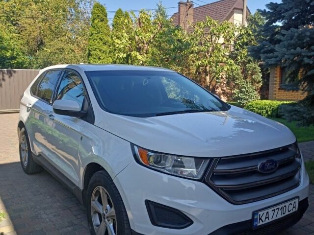 Белый Форд Эдж, объемом двигателя 2 л и пробегом 170 тыс. км за 13500 $, фото 1 на Automoto.ua