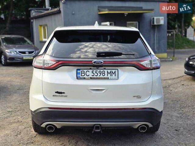 Белый Форд Эдж, объемом двигателя 2 л и пробегом 189 тыс. км за 14700 $, фото 3 на Automoto.ua