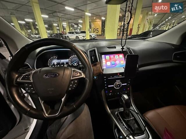 Белый Форд Эдж, объемом двигателя 2 л и пробегом 145 тыс. км за 14700 $, фото 12 на Automoto.ua